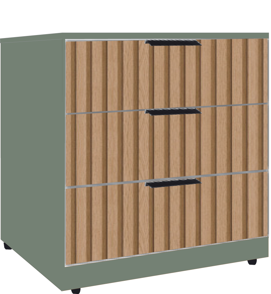 1. 3 Midi Wide Chest (GREEN)