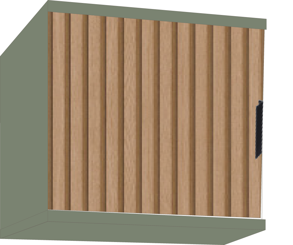 13. 1 Door Top Box (GREEN)