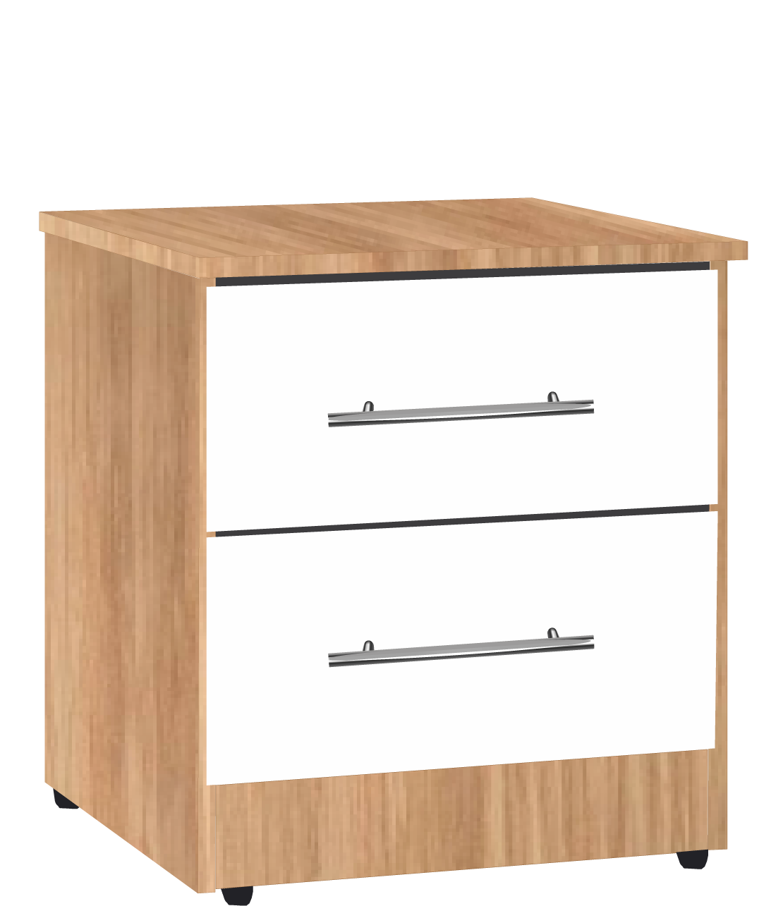 14. 2 Drawer Bedside