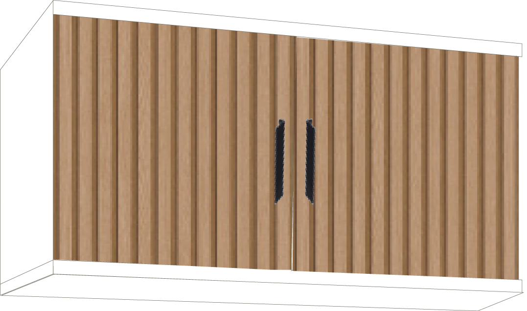 15. 2 Door Top Box (WHITE)