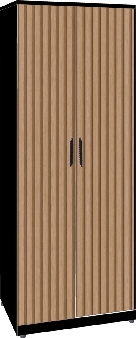 17. 2 Door Highline Robe (BLACK)