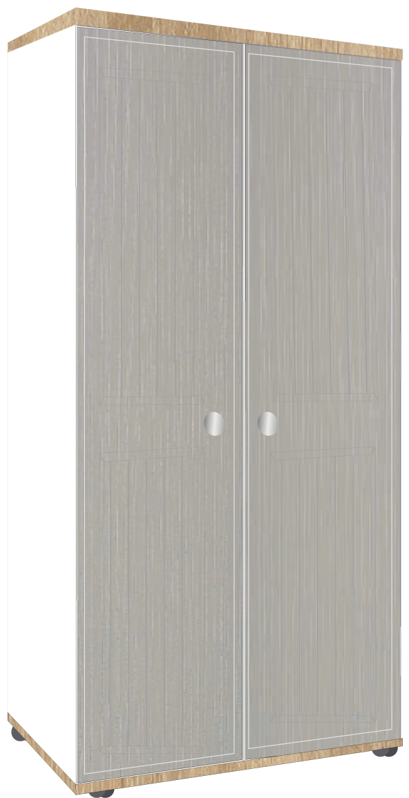 17. 2 Door Robe