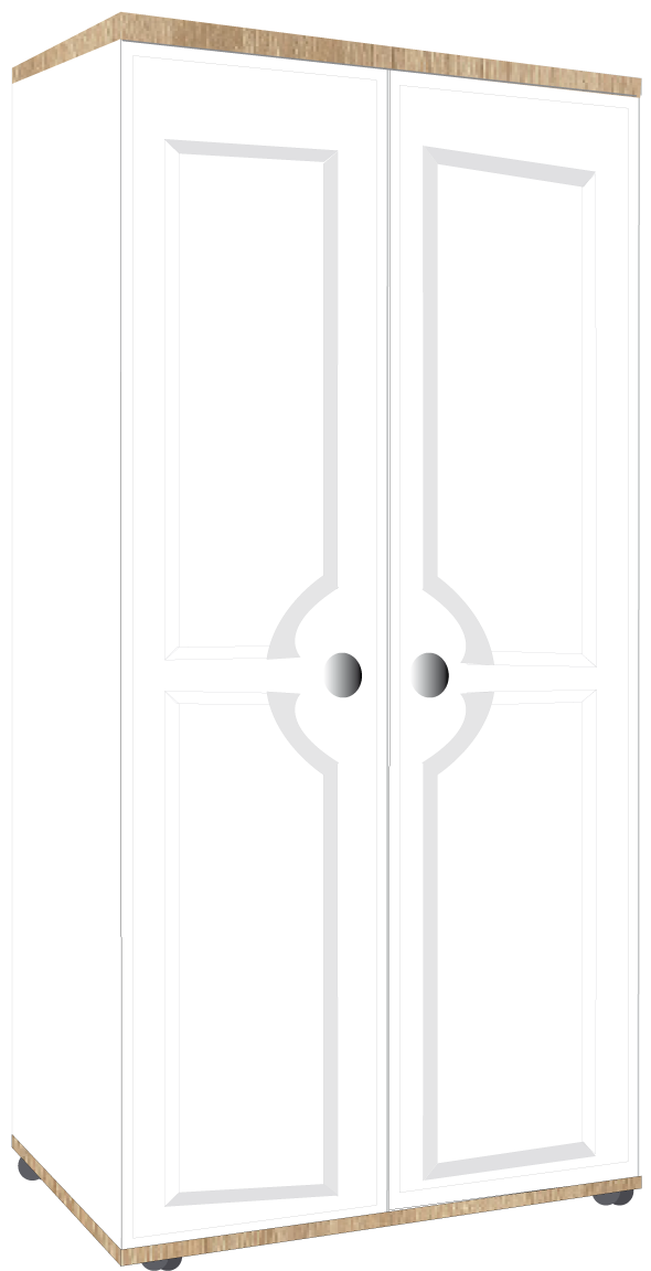 17. 2 Door Robe