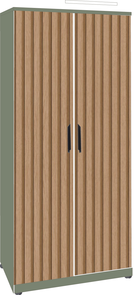 28. 2 Door Robe (GREEN)
