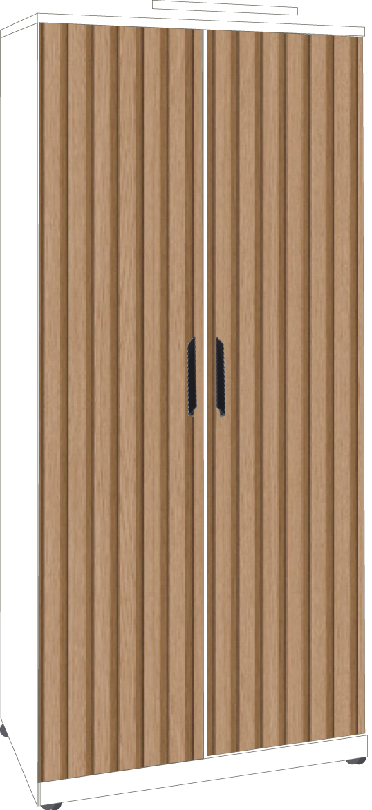 28. 2 Door Robe (WHITE)