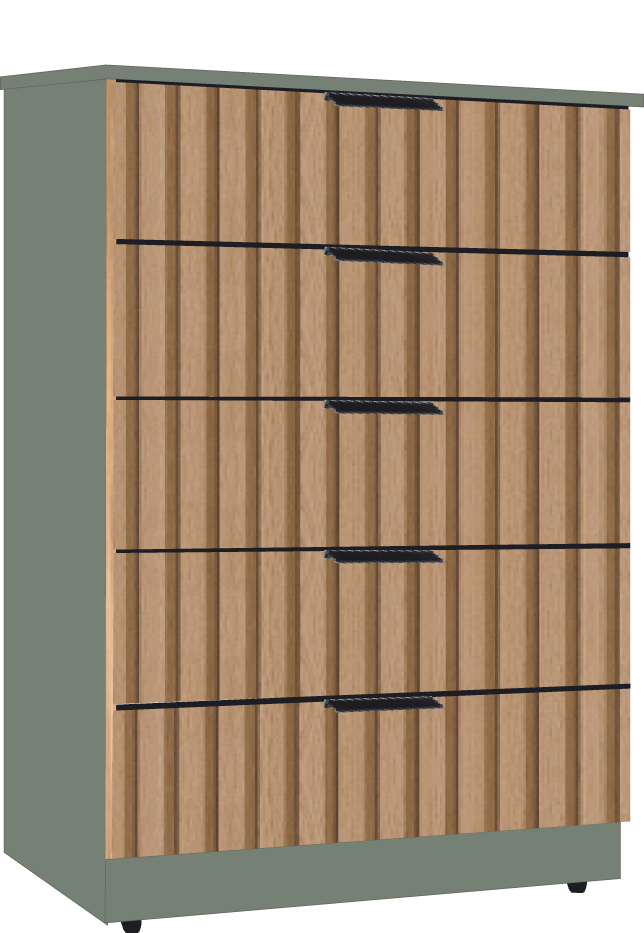 3. 5 Midi Wide Chest (GREEN)