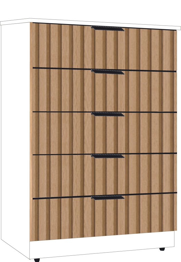 3. 5 Midi Wide Chest (WHTE)
