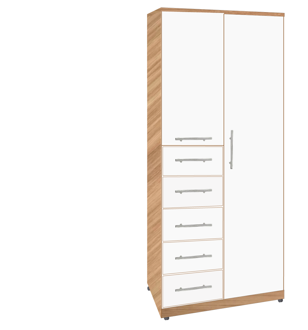 30. Malibu 5 Drawer Kids Robe