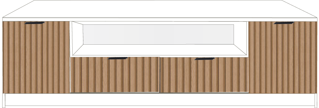 34. TV Unit (WHITE)