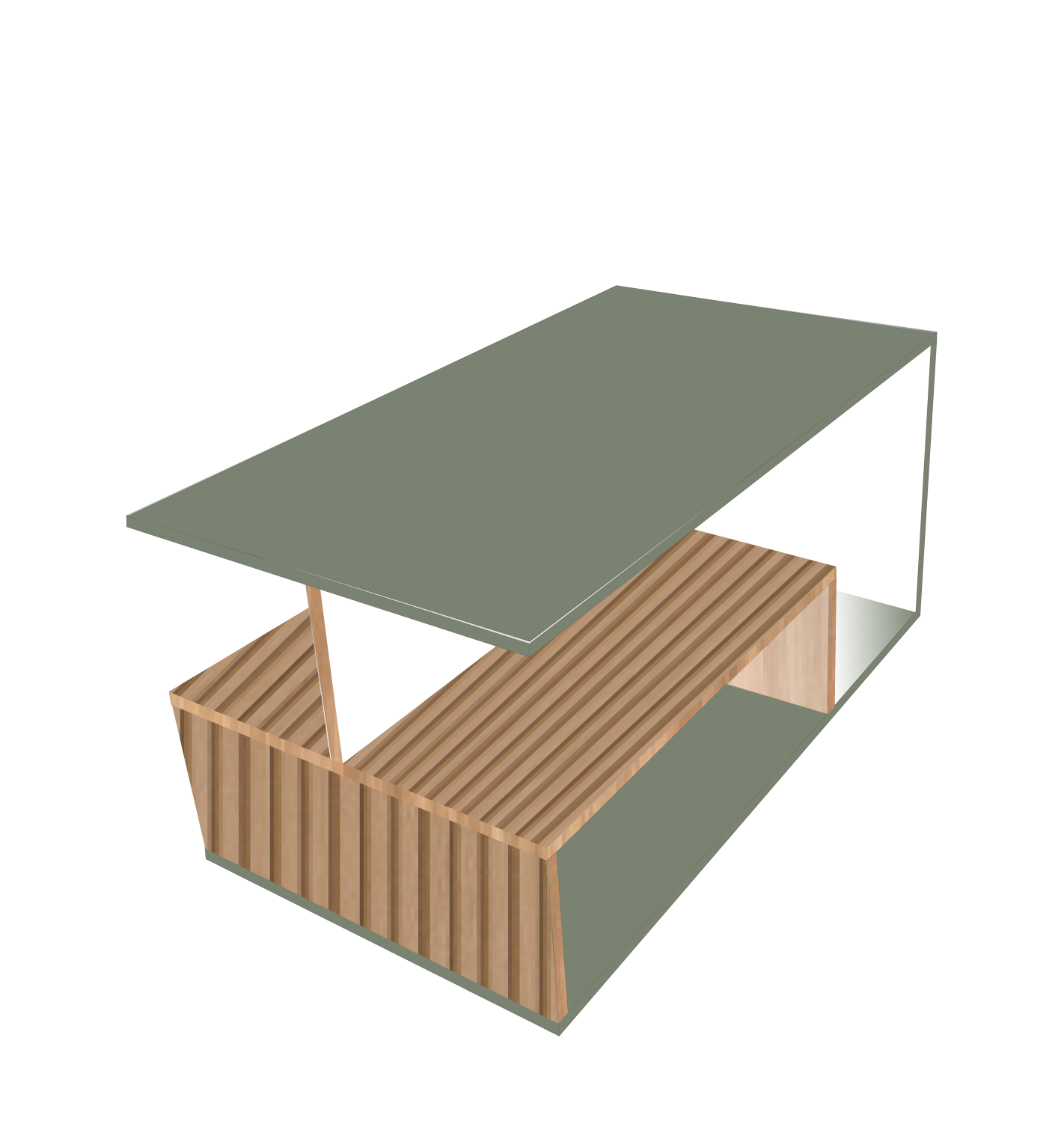 41. COFFY TABLE (GREEN)