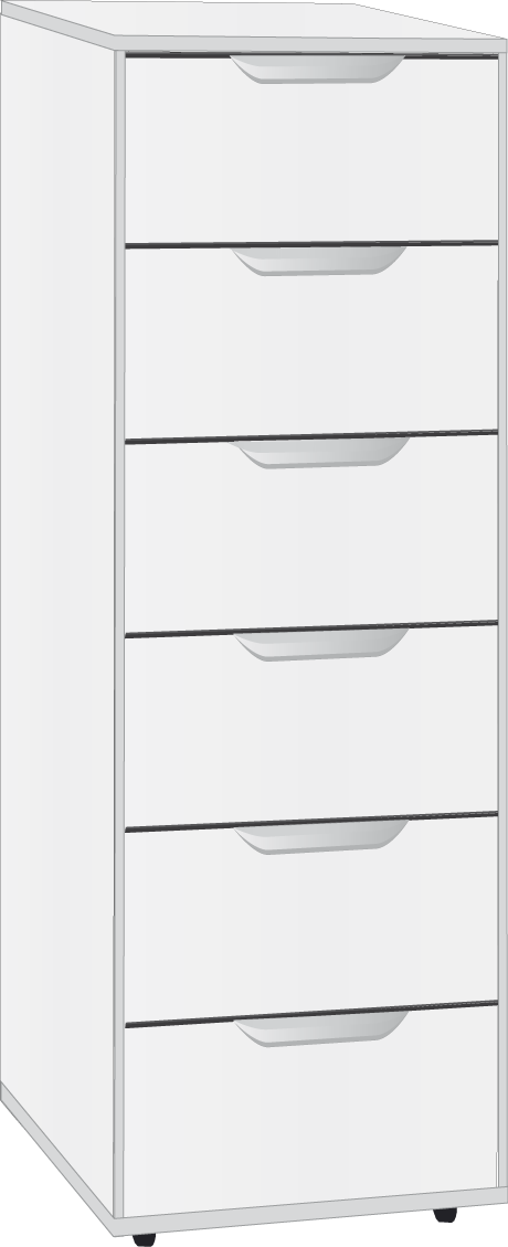 5. 6 Drawer Bedside