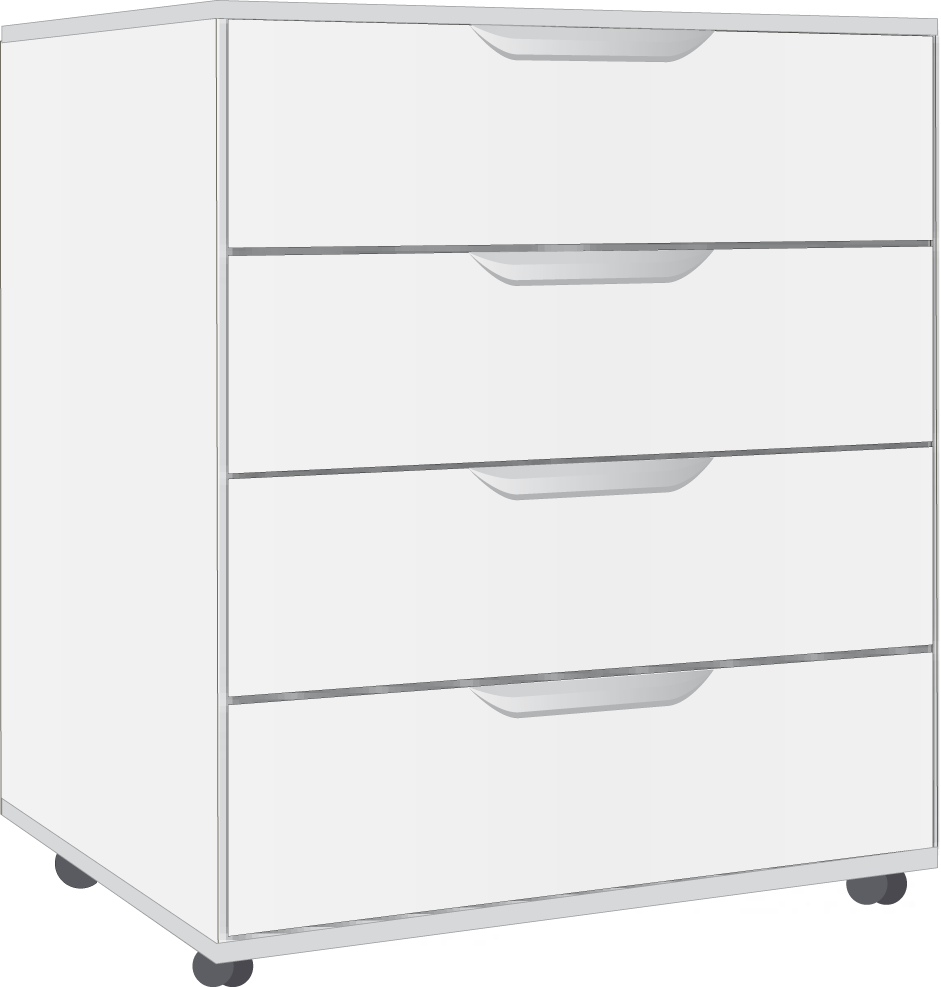 7. 4 Drawer Chest