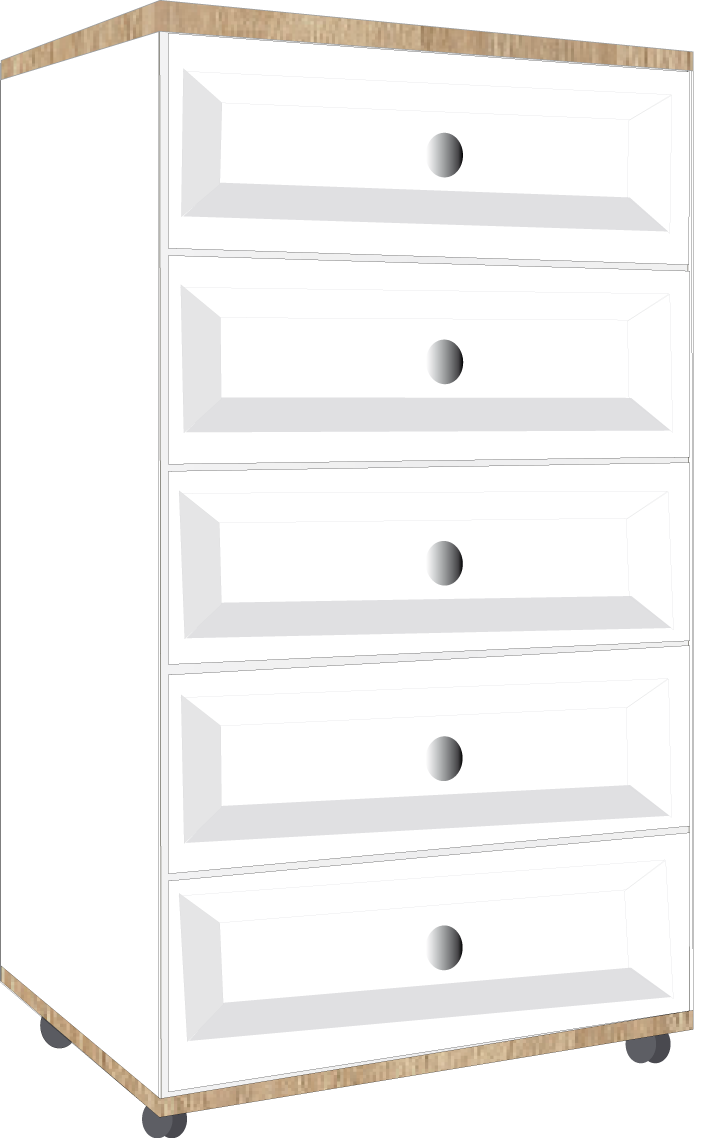8. 5 Drawer Chest