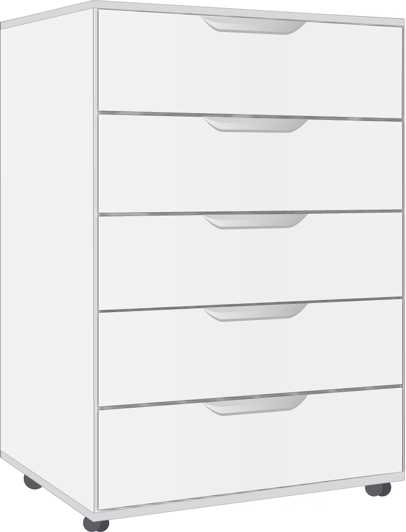 8. 5 Drawer Chest