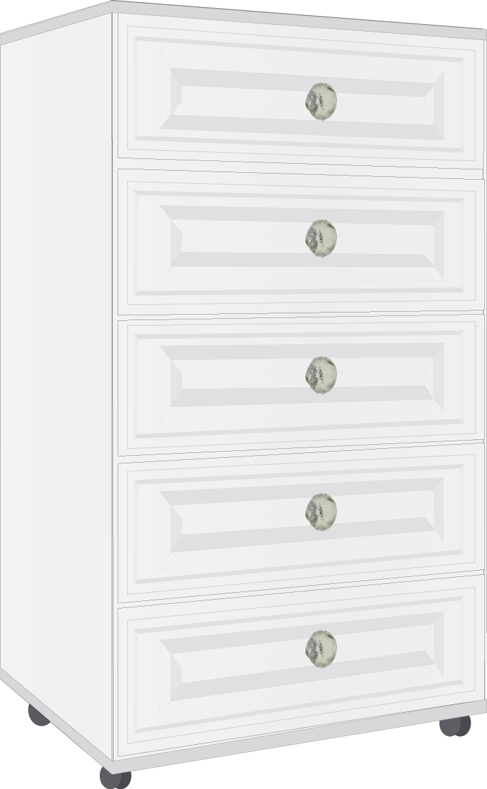 8. 5 Drawer Chest